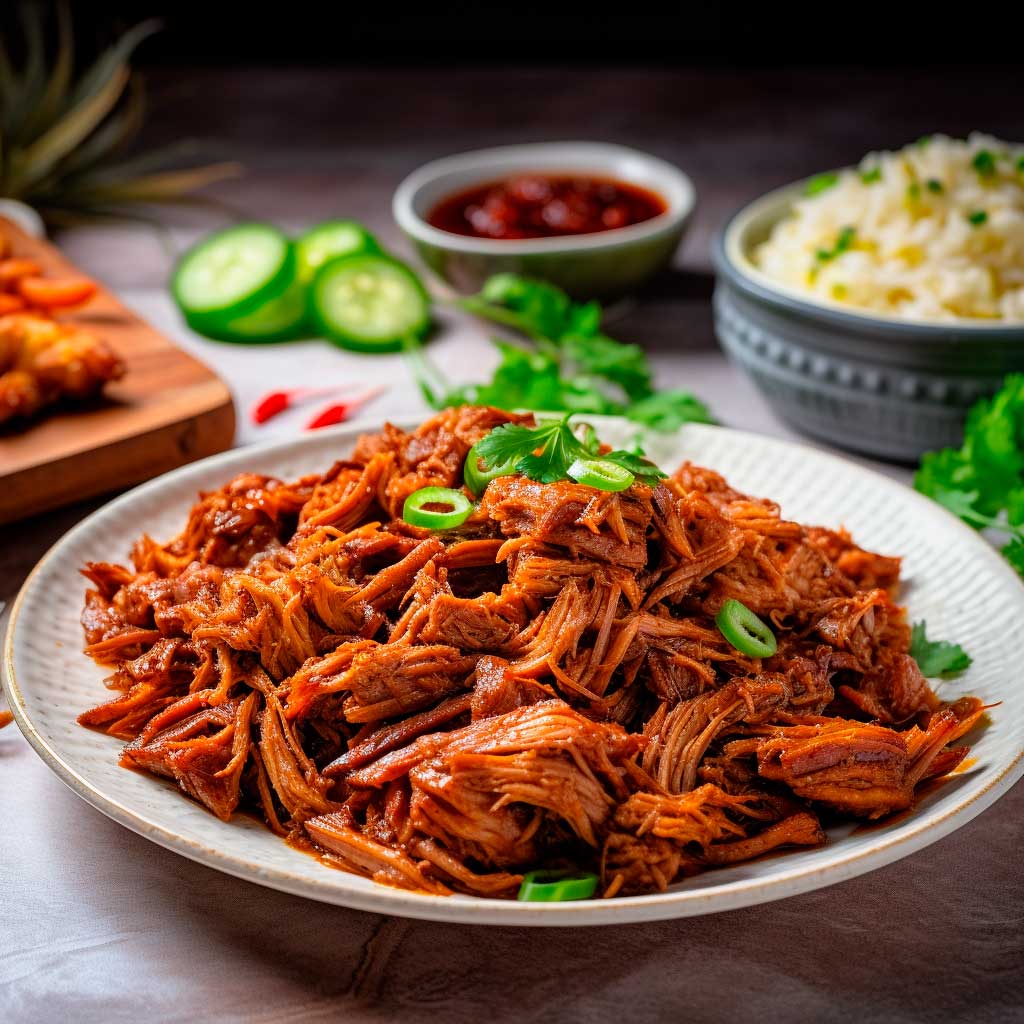 Receita de carne de Porco Desfiada no Bafo