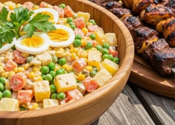 Salada de Maionese para Churrasco